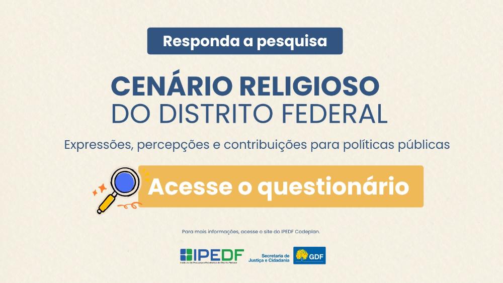 Capa da notícia: Cenário Religioso do Distrito Federal